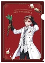 Disney Twisted Wonderland Clear File Lab Coat Ace Trappola