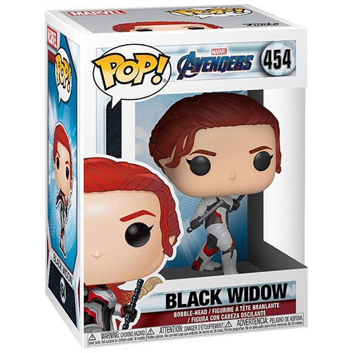Funko POP Marvel #454 - Avengers: End Game Black Widow QR Suit