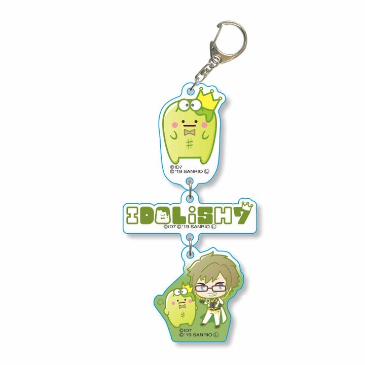(PO) IDOLiSH7 Sanrioflavor Triple Key Chain - Nikaido Yamato (10)
