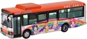 (PO) Japan Bus Collection 80 JH032 Tokai Bus Orange Shuttle Love Live! Sunshine! Wrapping Bus No. 2 (1)