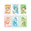 (PO) Mermaid Melody Pichi Pichi Pitch Pink Hanamori Original Illustration Hane wo Matotta Mermaid Ver. Instant Camera Style Illustration Card 6 Set