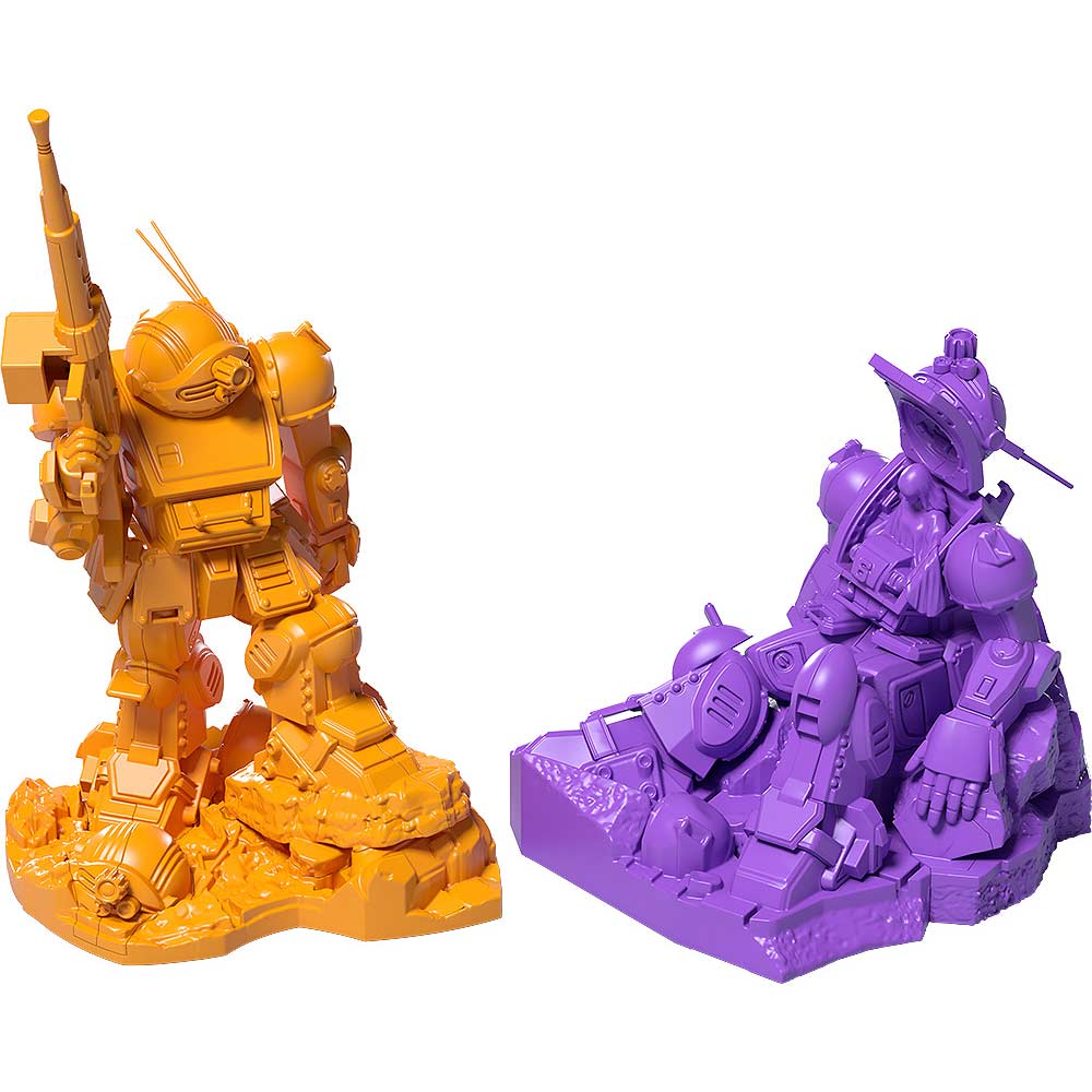 (PO) Armored Trooper Votoms PLAMAX MF-60 minimum factory Scopedog Honoo no Sadame / Itsumo Anata Ga