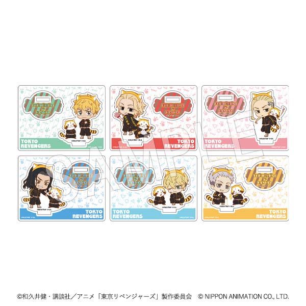 (PO) Tokyo Revengers x Rascal the Raccoon Trading Acrylic Stand Mini Character Ver. [BOX]