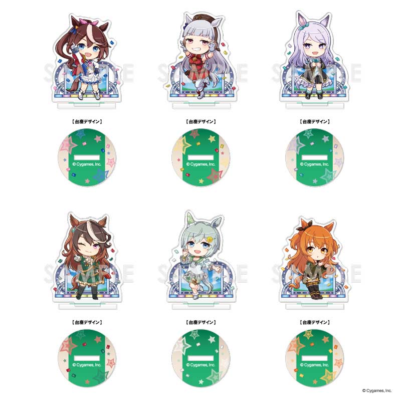 (PO) Uma Musume Pretty Derby Chara-feuille Acrylic Stand Umapyoi Densetsu Vol. 1 [BOX]