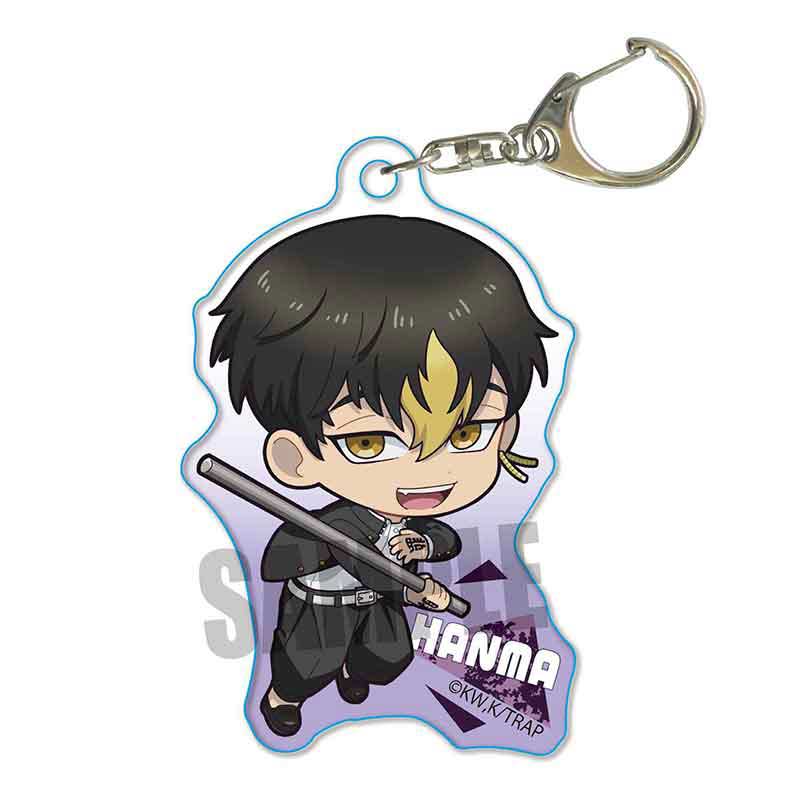 (PO) Tokyo Revengers Action Series Acrylic Key Chain - Hanma Shuji