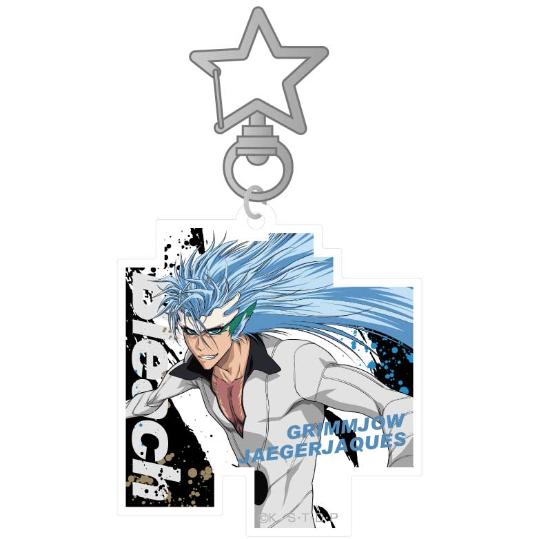 (PO) Bleach my Sword, My Soul Acrylic Key Chain Grimmjow Jaegerjaquez