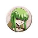 (PO) Code Geass Lelouch of the Re;surrection [Illustrated] Can Badge C.C.
