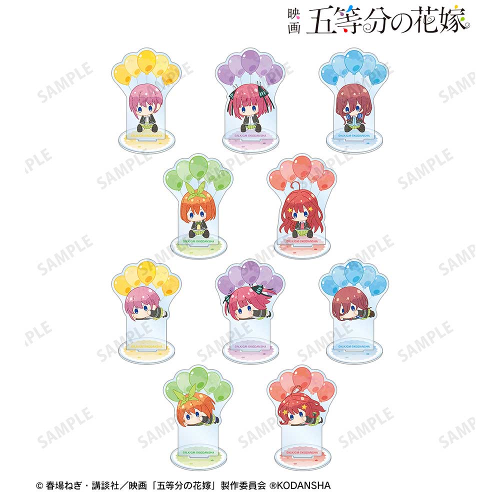 (PO) The Quintessential Quintuplets Movie Trading Popoon Acrylic Stand [BOX]
