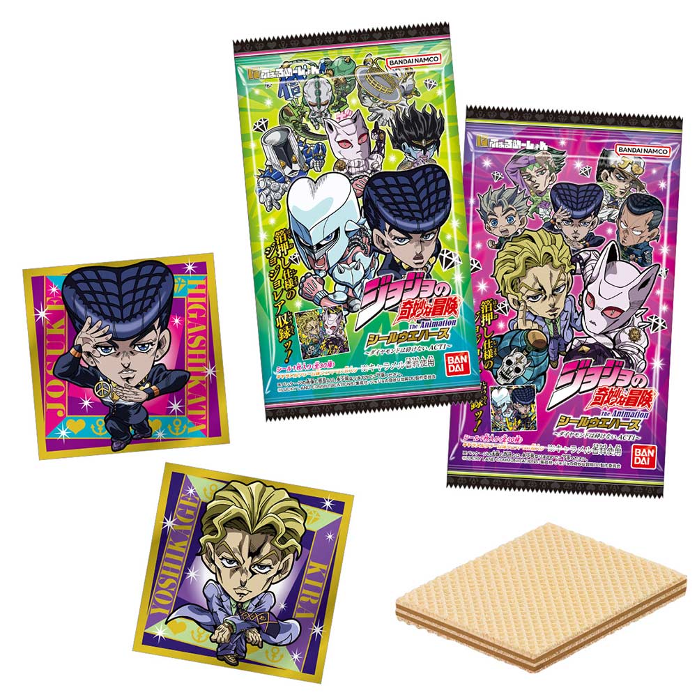 (PO) Nyaformation JoJo's Bizarre Adventure Diamond Is Unbreakable Seal Wafer ACT 1 [BOX]