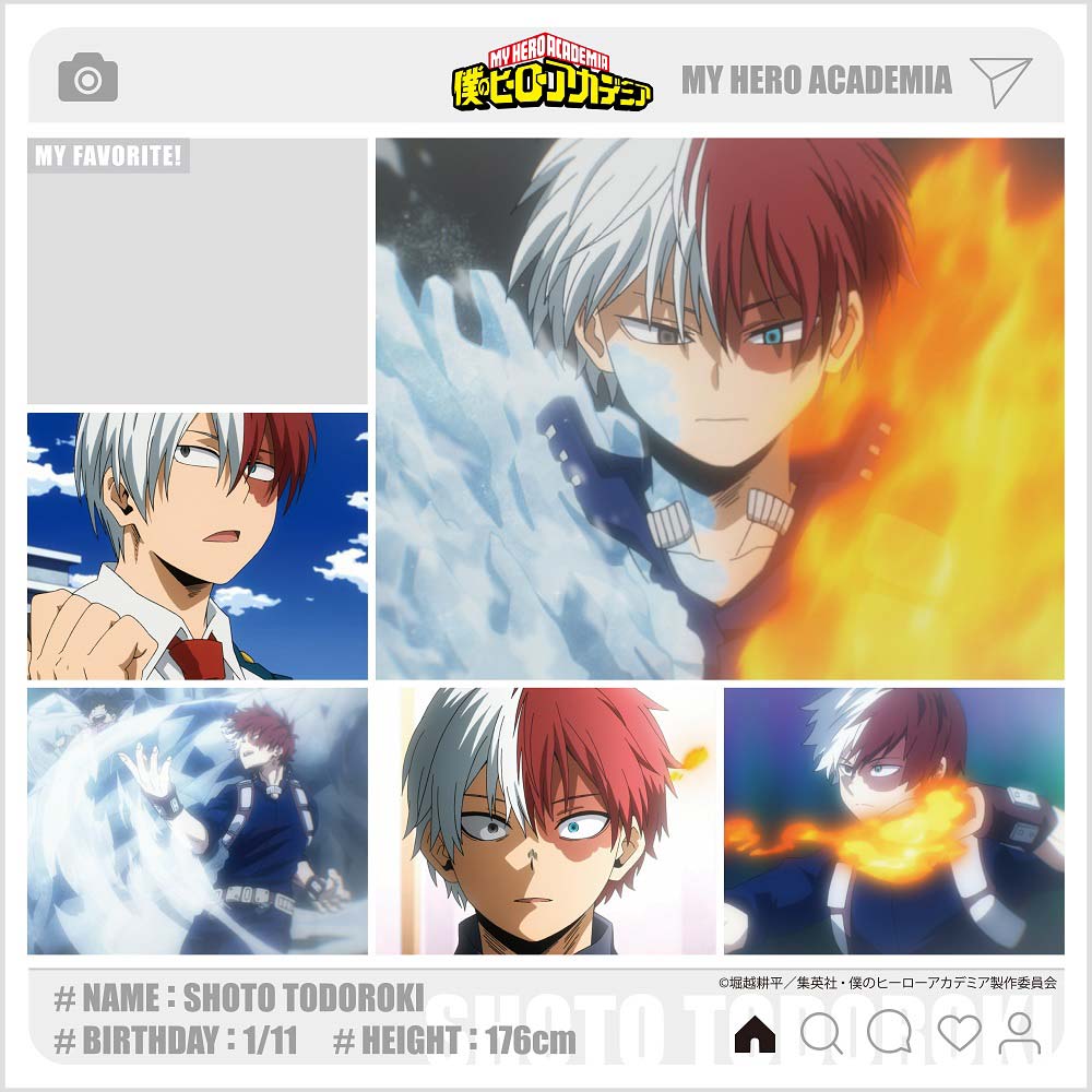 (PO) My Hero Academia Insta Stand Ver. 3 - Todoroki Shoto