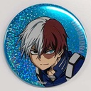 (PO) My Hero Academia Big Kirakira Can Badge - Todoroki Shoto