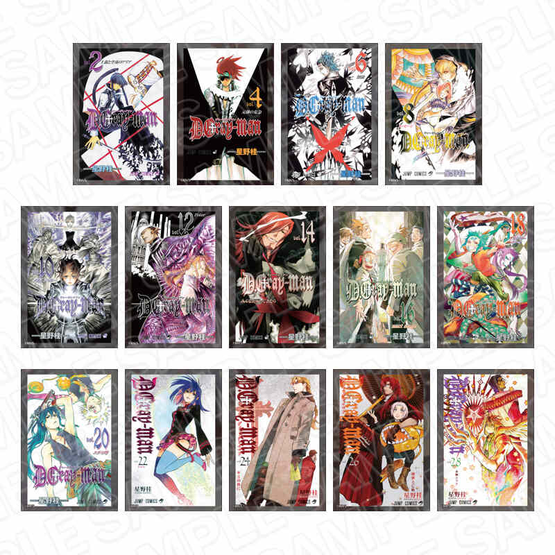 (PO) D.Gray-man Square Magnet Vol. 2 [BOX]