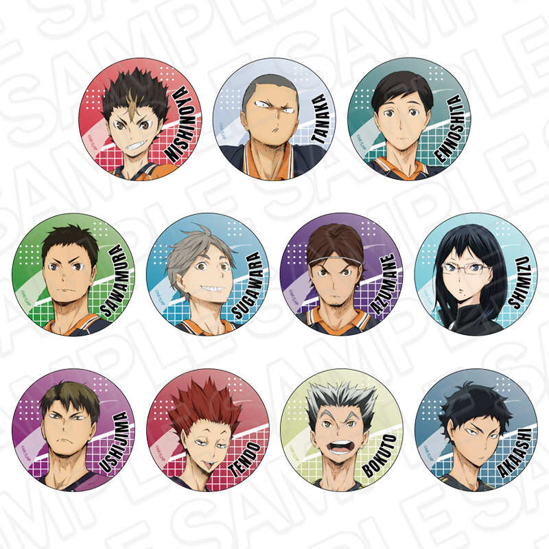 (PO) Haikyu!! Can Badge Vol. 2 [BOX]