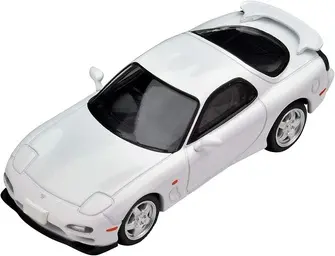 (PO) 1/64 Scale Scale Tomica Limited Vintage NEO TLV-N177a Efini RX-7 Type RZ (White) (12)