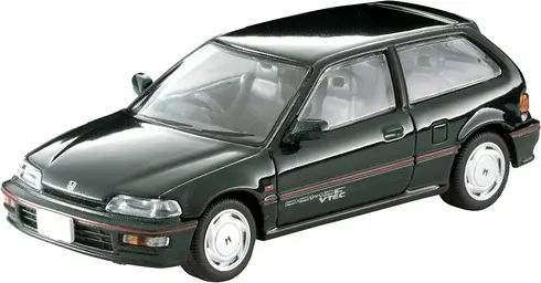 (PO) 1/64 Scale Tomica Limited Vintage NEO TLV-N182a Honda Civic SiR-II (Green) (9)