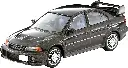 (PO) 1/64 Scale Tomica Limited Vintage NEO TLV-N190b Mitsubishi Lancer GSR Evolution VI (Black) (9)