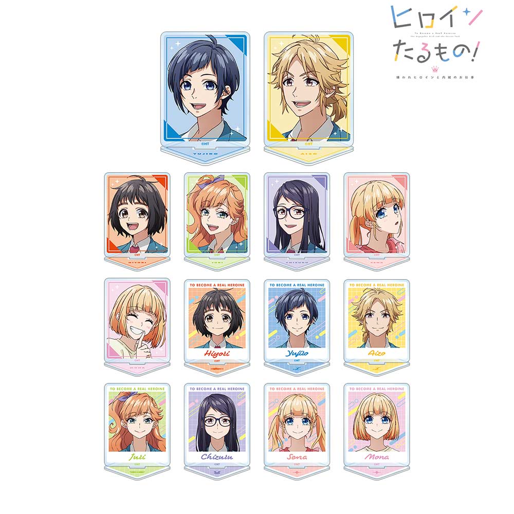 (PO) Heroine Tarumono! Kiraware Heroine to Naisho no Oshigoto Trading Acrylic Stand [BOX]