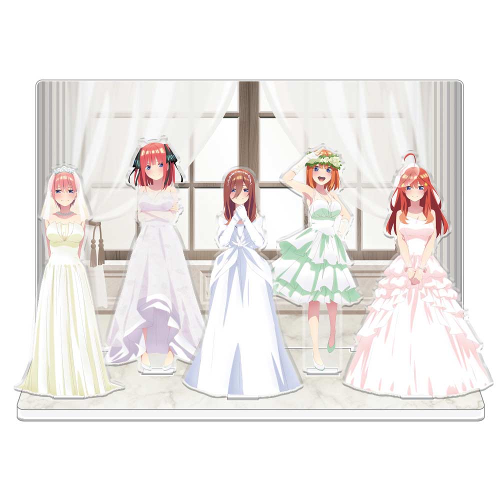 (PO) The Quintessential Quintuplets Movie Acrylic Diorama B Wedding Dress Ver.
