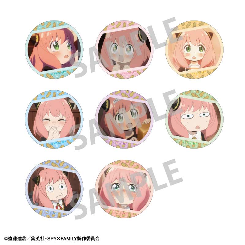 (PO) SPY x FAMILY Pick Chara Hologram Can Badge Anya [BOX]