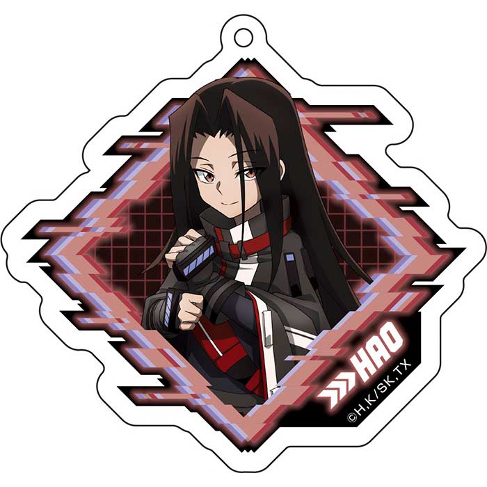 (PO) Shaman King Original Illustration Acrylic Key Chain Cyberpunk Ver. 4 Hao