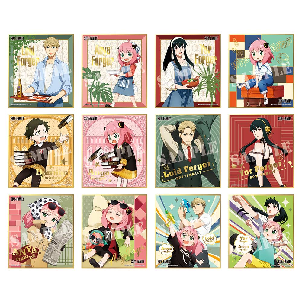 (PO) SPY x FAMILY Visual Shikishi Collection [BOX]
