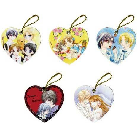 Gakuen Alice Chara Leather Charm 01