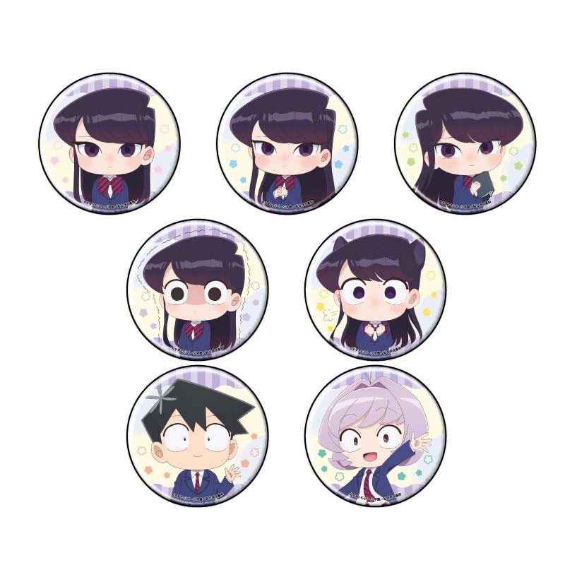 Komi Can't Communicate Can Badge 01