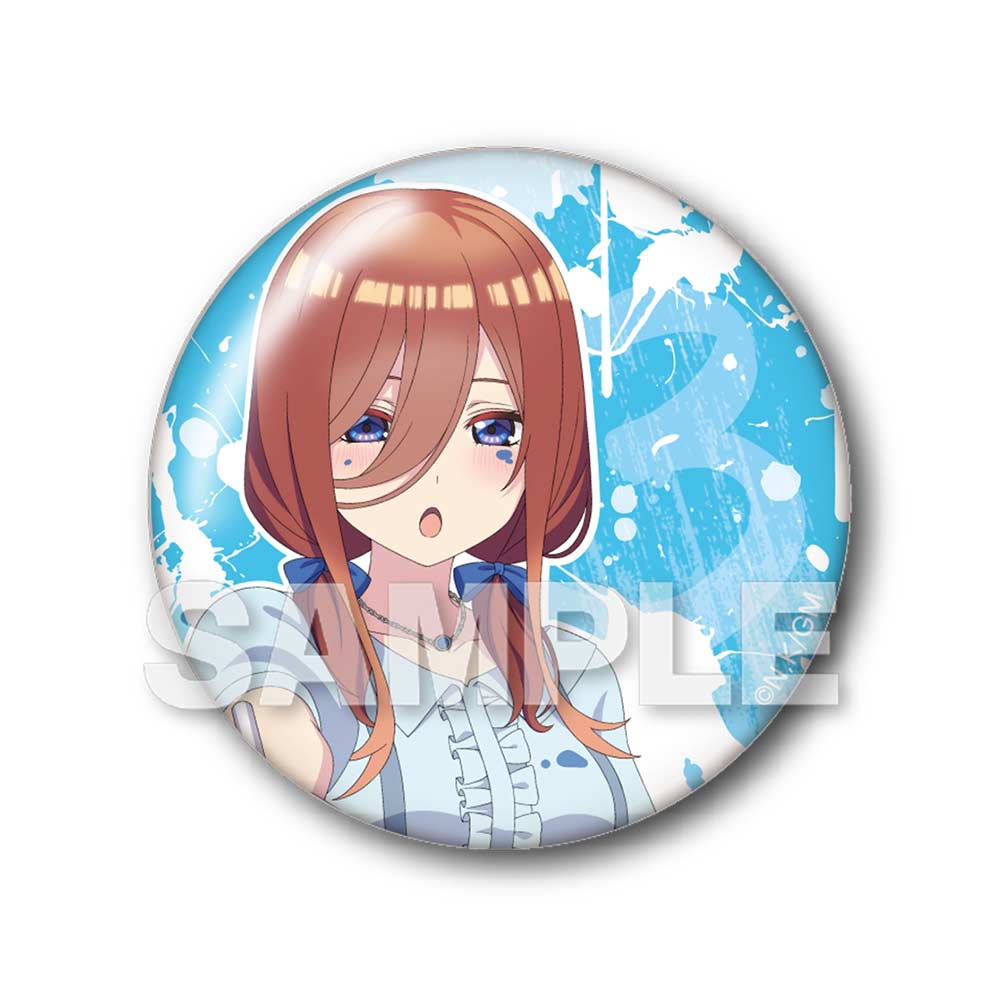 (PO) The Quintessential Quintuplets Movie Can Badge GRAFFITI GIRL Ver. - Nakano Miku