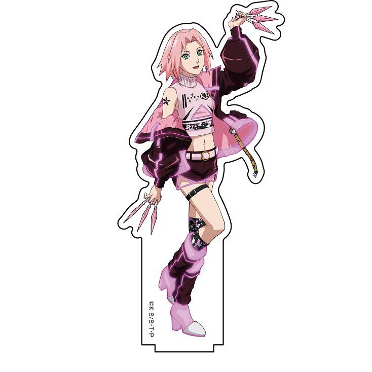 (PO) Naruto Shippuden Vol. 2 Original Illustration Big Acrylic Stand - Sakura