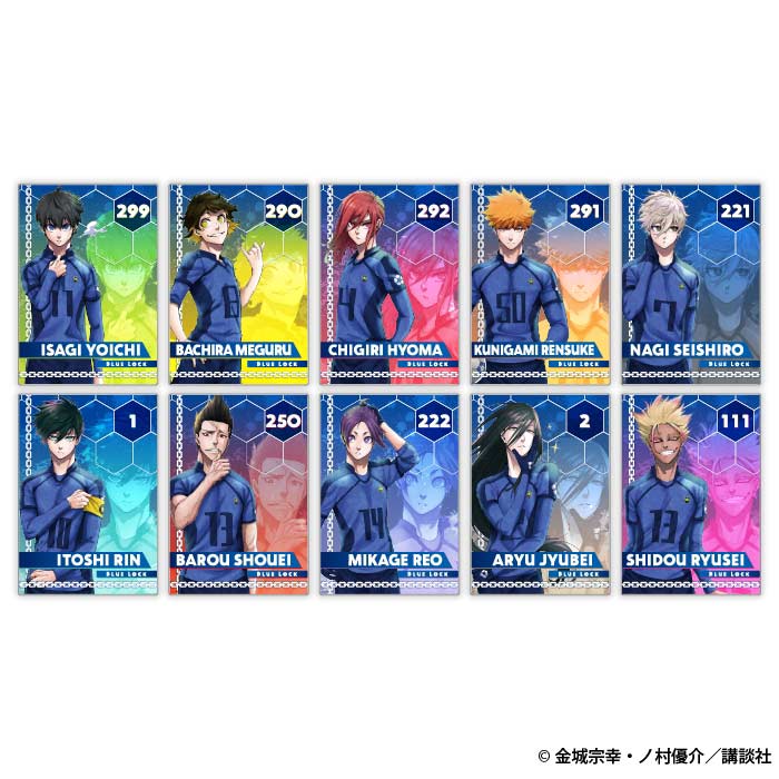 (PO) Blue Lock Status Card Collection (re-issue)