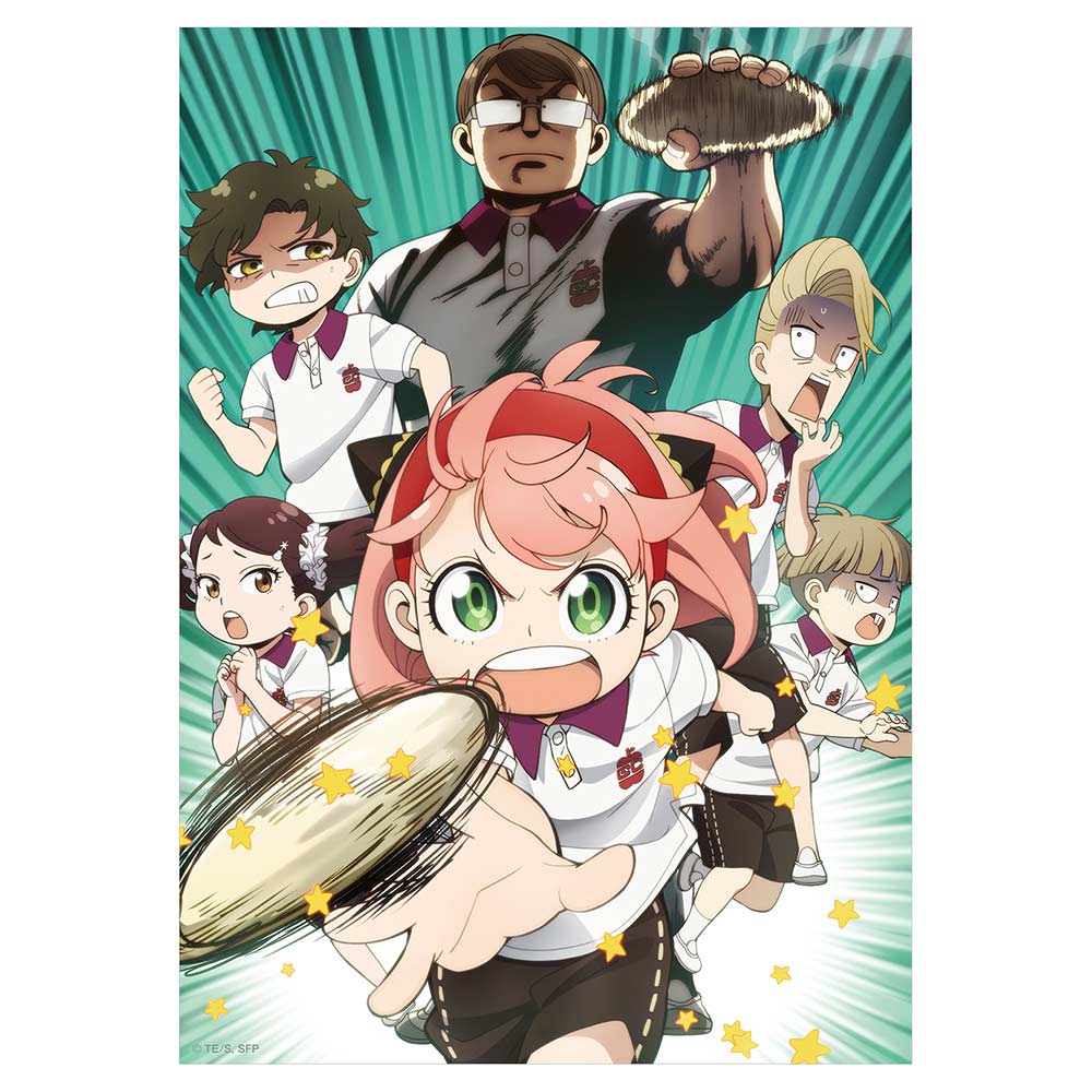 (PO) SPY x FAMILY Cloth Poster MISSION: 10 The Great Dodgeball Plan Main Visual