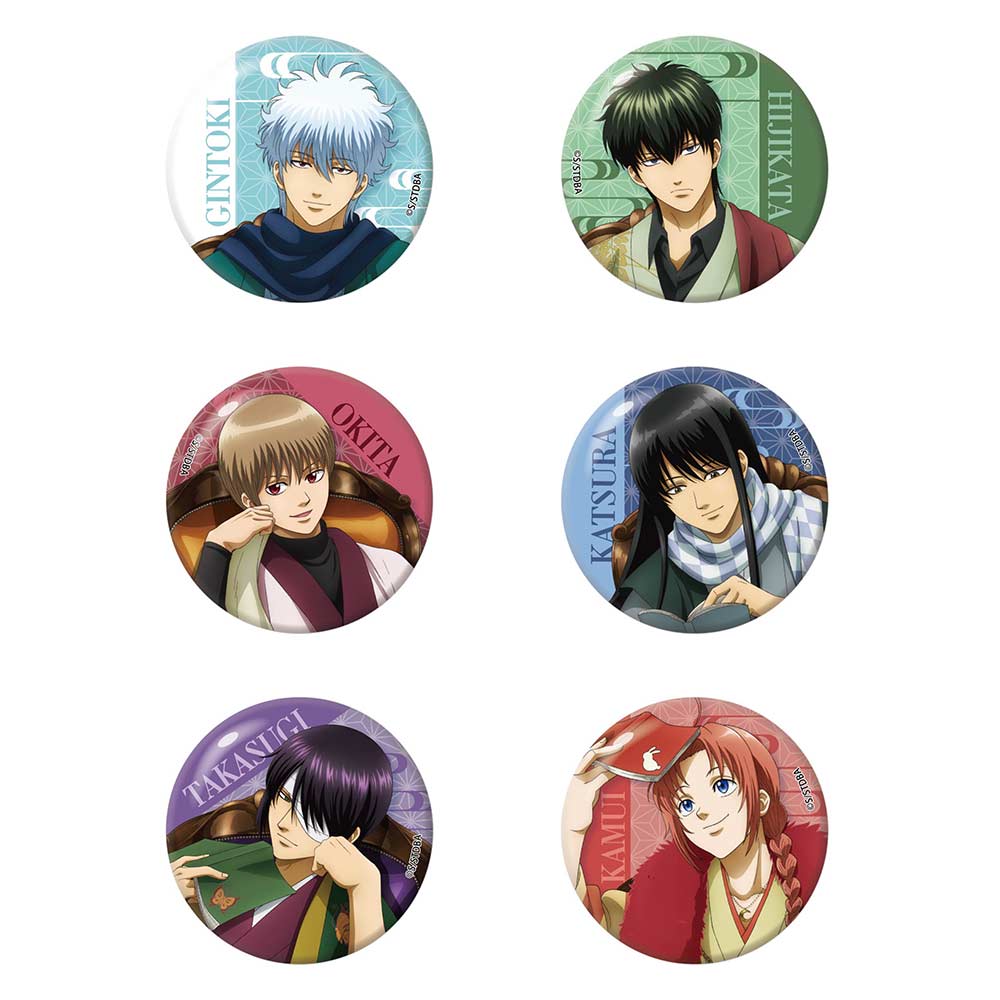 (PO) Gintama Reading Can Badge [BOX]