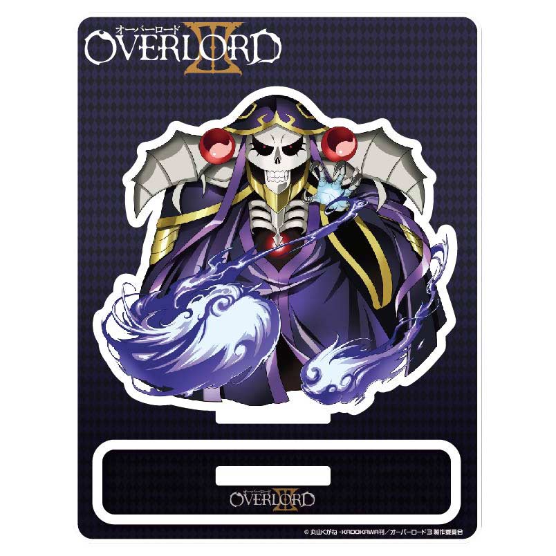 (PO) Overlord III Acrylic Figure - Ainz Ooal Gown