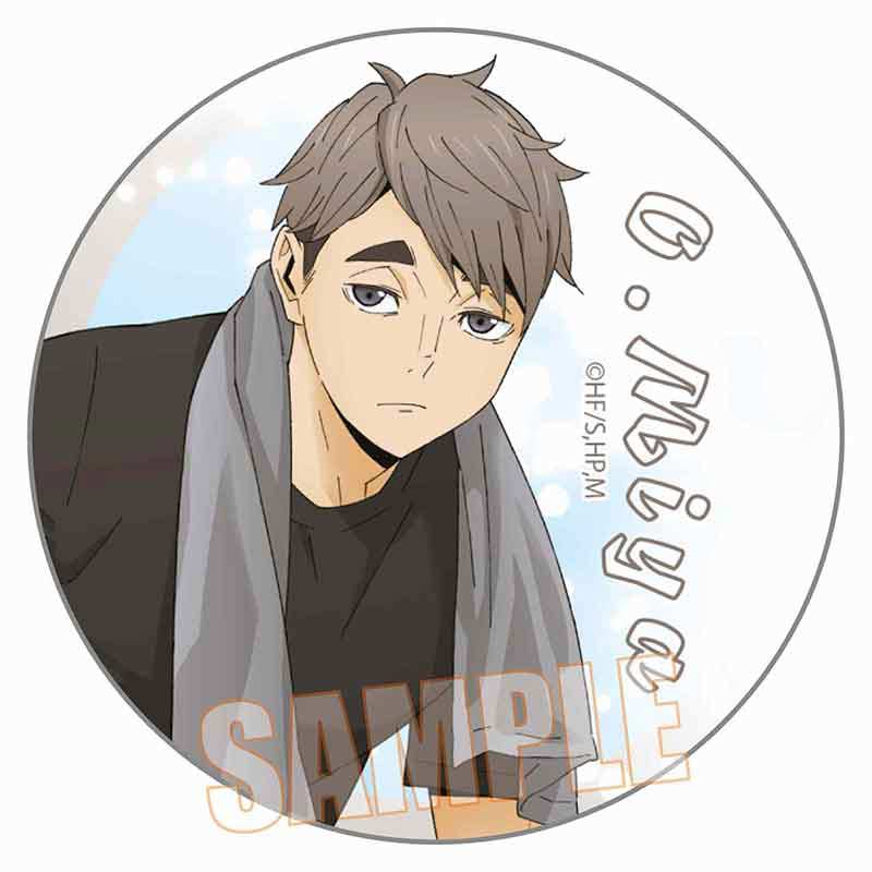 (PO) Haikyu! Can Badge Miya Osamu Pool Cleaning ver.