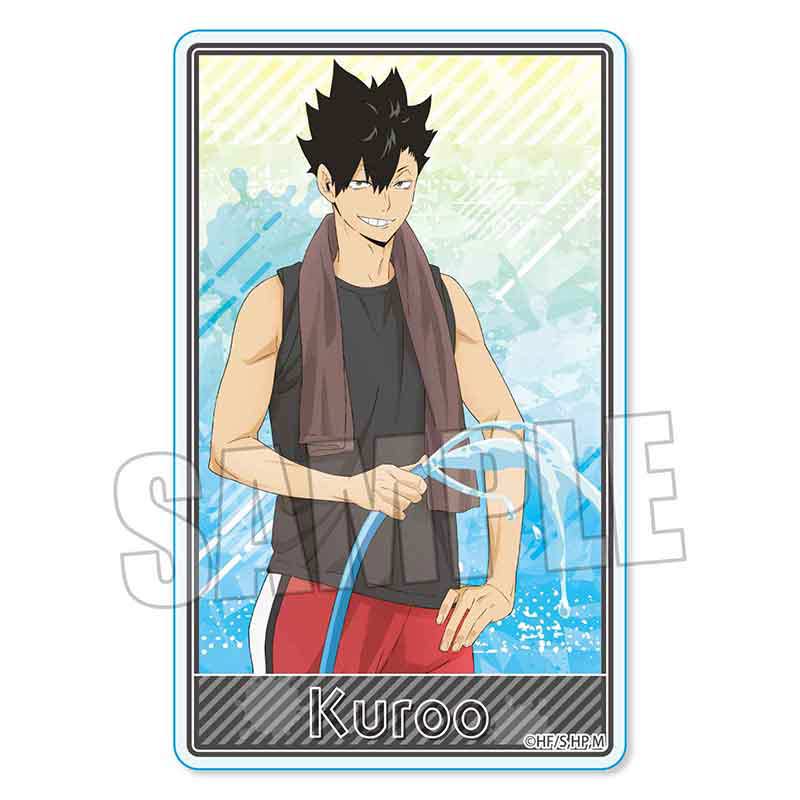 (PO) Haikyu! Acrylic Card Kuroo Tetsuro Pool Cleaning ver.