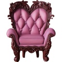 (PO) PARDOLL Antique Chair: Valentine