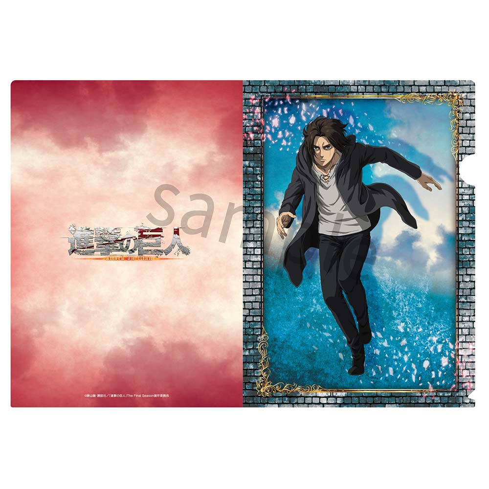 Attack on Titan The Final Season A4 Clear File - Eren