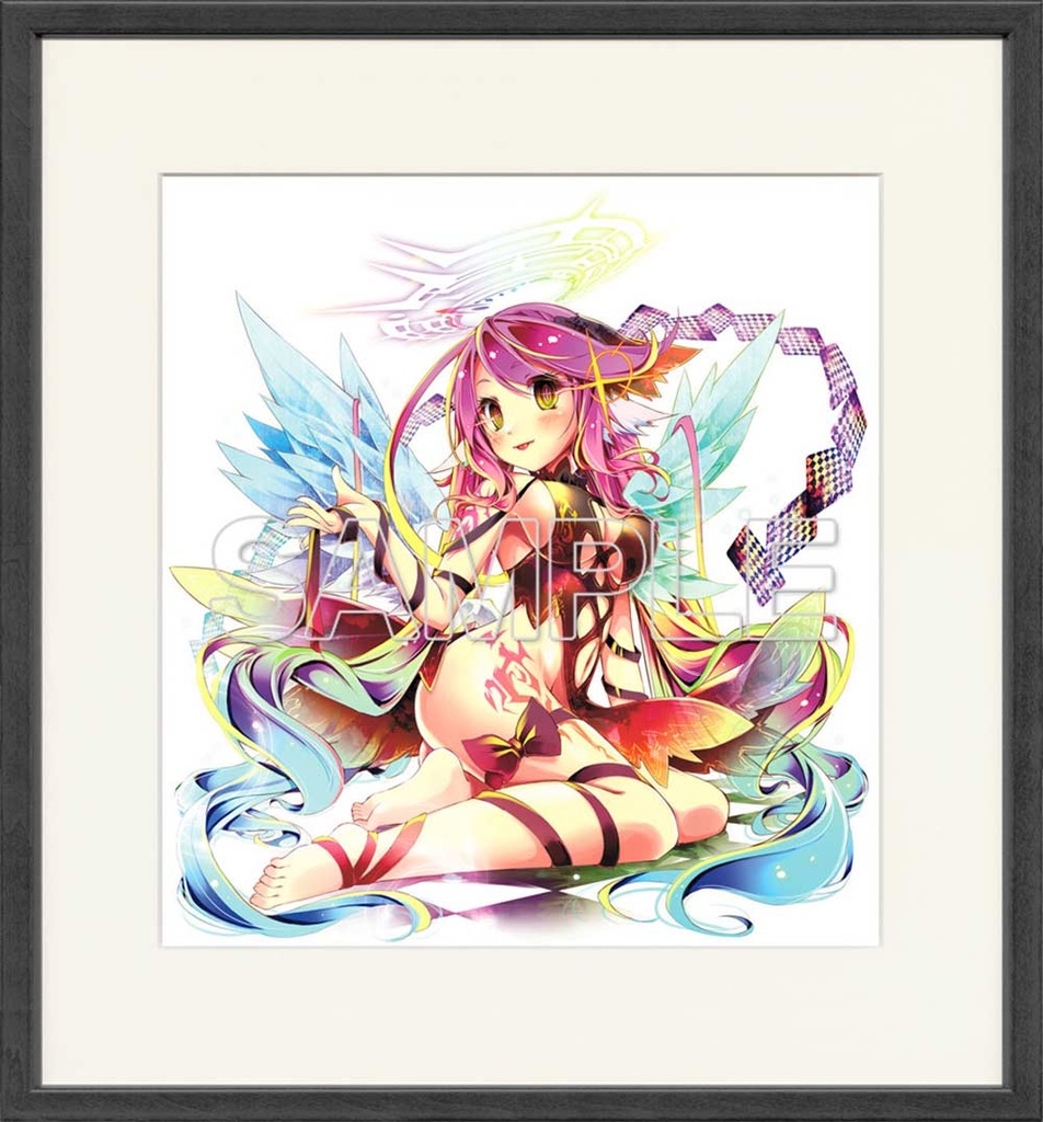 (PO) No Game No Life 10th Anniversary Frame Art Print : Jibril