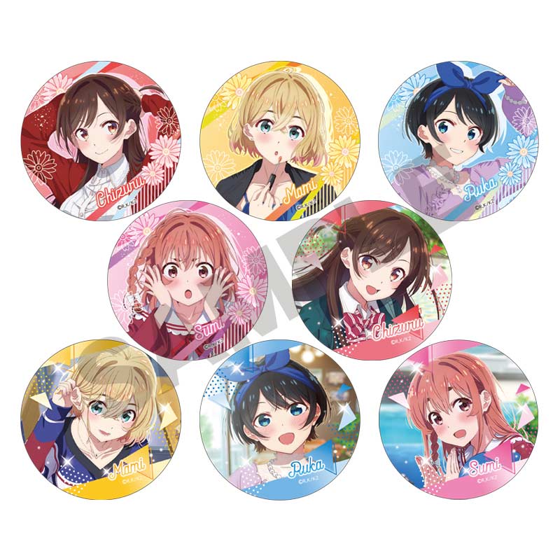 (PO) Crux Rent-A-Girlfriend Trading Can Badge [BOX]