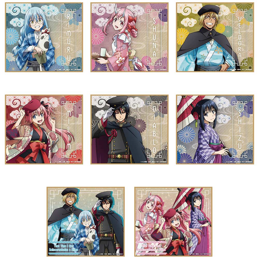 (PO) That Time I Got Reincarnated as a Slime That Time I Got Reincarnated as a Taisho Modern Mini Shikishi [BOX]
