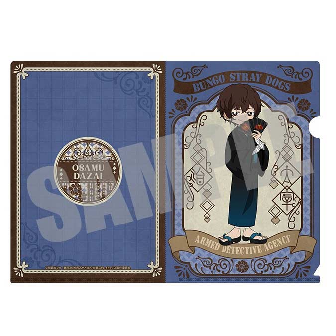 (PO) Bungo Stray Dogs Wan! A5 Clear File Yukata ver. - Dazai Osamu