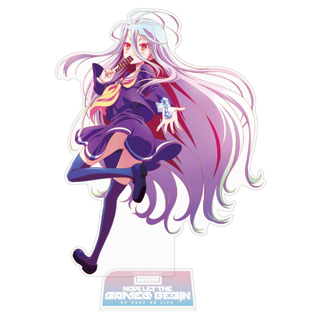 No Game No Life: Zero Original Illustration Acrylic Stand (Large) Ver. 2.0 - Shiro