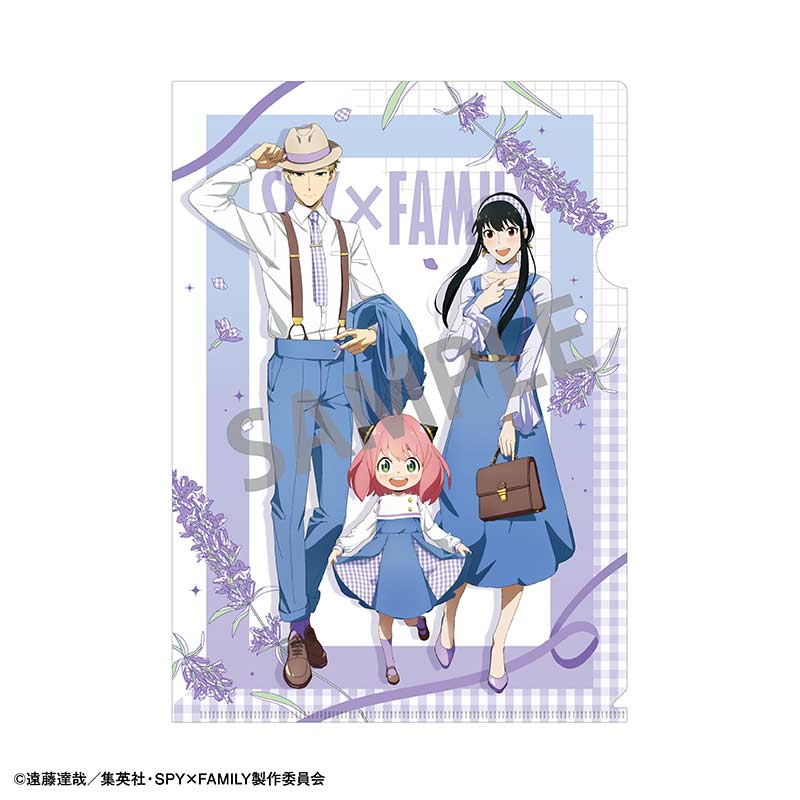 (PO) SPY x FAMILY A4 Single Clear File Group Link Coordinate