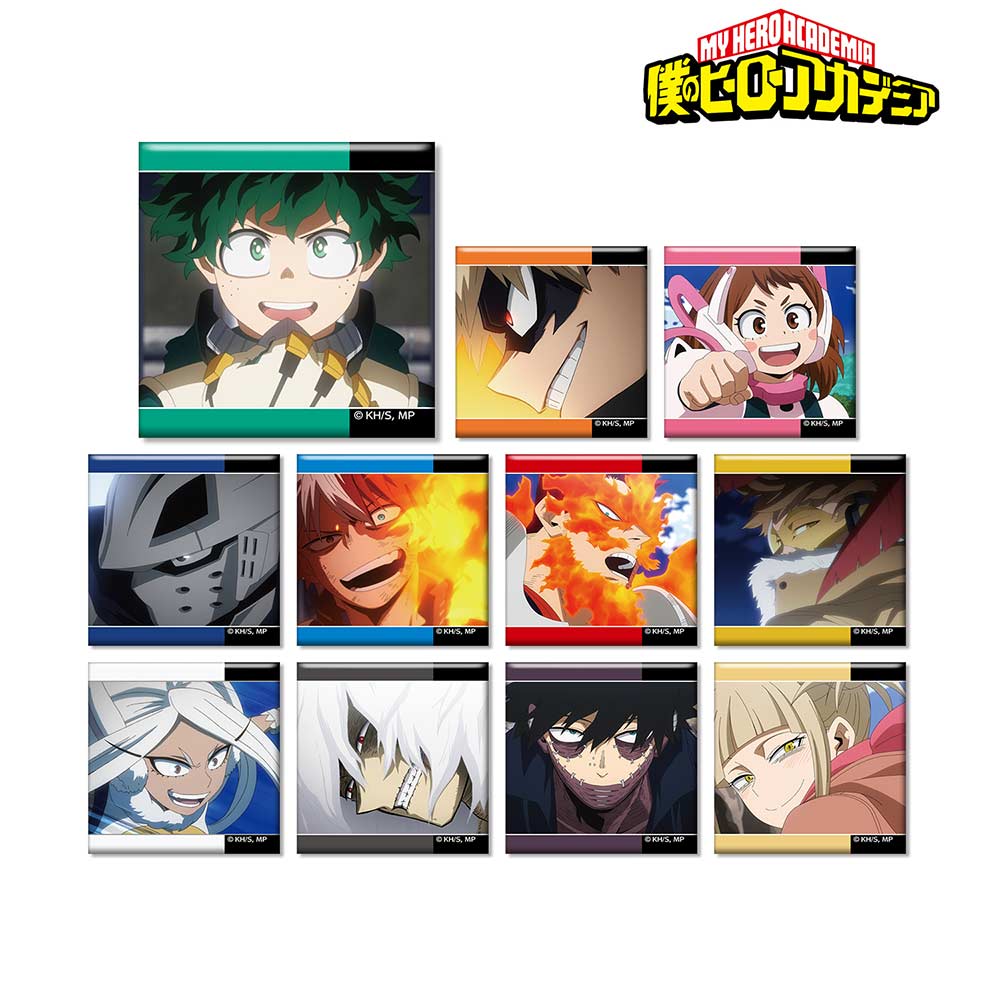 (PO) My Hero Academia Trading Scenes Square Can Badge [BOX]
