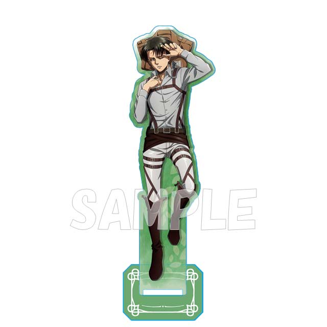 (PO) Attack on Titan Acrylic Stand Hinatabokko Ver. Levi