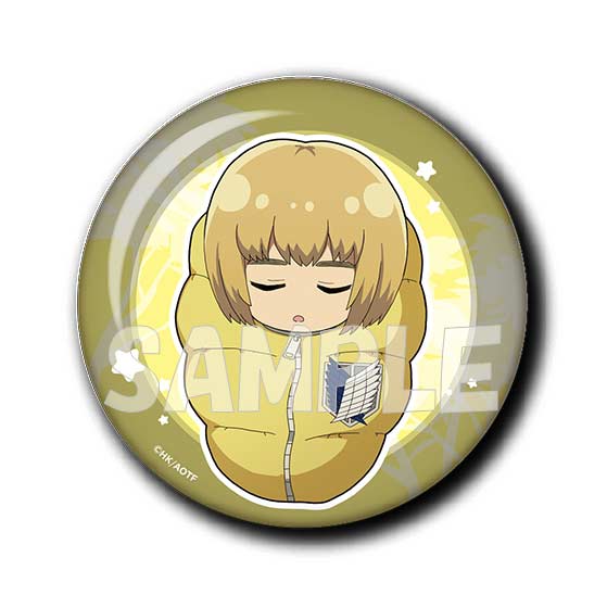 (PO) Attack on Titan Minobukuro Big Can Badge - Armin