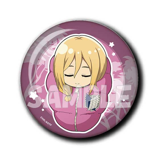 (PO) Attack on Titan Minobukuro Big Can Badge - Historia