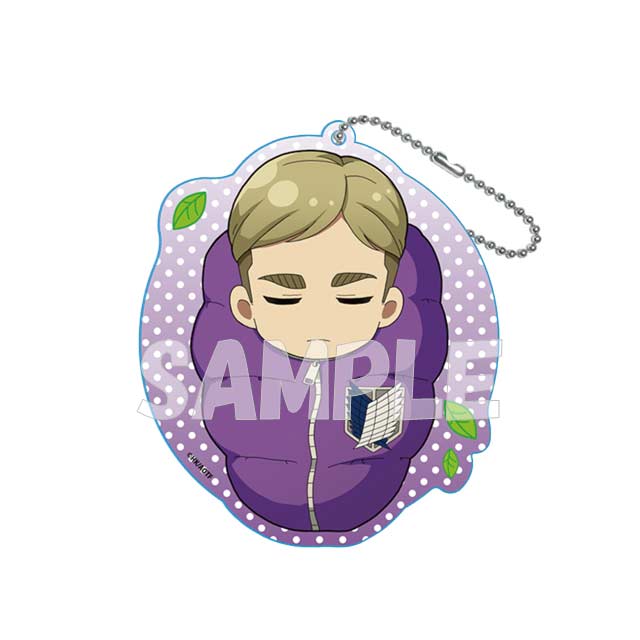 (PO) Attack on Titan Minobukuro Big Acrylic Key Chain - Erwin