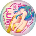 (PO) Urusei Yatsura Kirakira Can Badge Lum A Pink