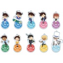 (PO) Detective Conan Acrylic Key Chain with Stand Collection Yuru Pallet A Pattern [BOX]